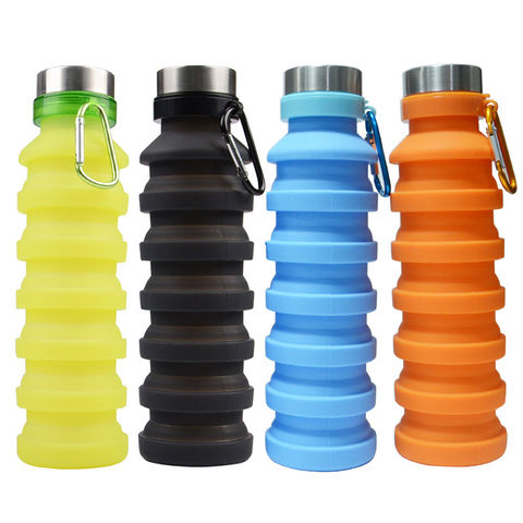 Silicone Folding Kettle Sports Water Cup Food Grade Silicone