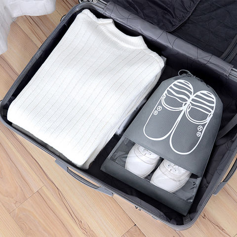 1pc Clear Mesh Shoes Storage Box Underbed Waterproof Storage Bins