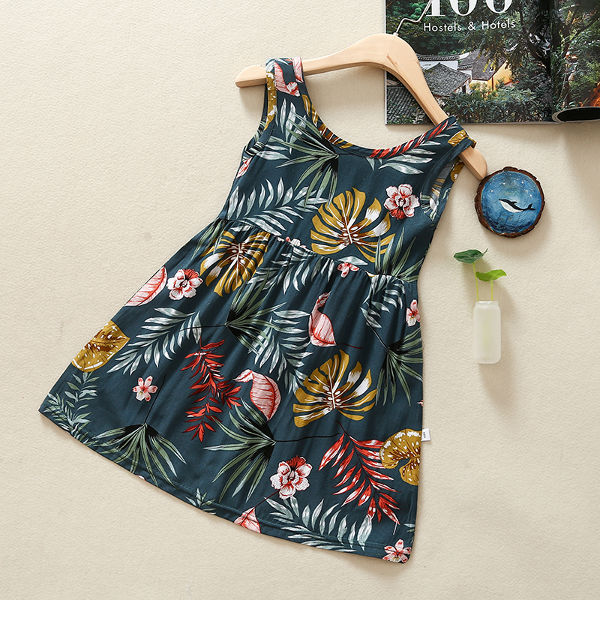 Summer Baby Girls Princess Sleeveless Dress Infant Beach Flower Dresses  Toddler Girls Cotton Floral Dress with Strap for Kids - China Fashion Dress  and Girls Dress price