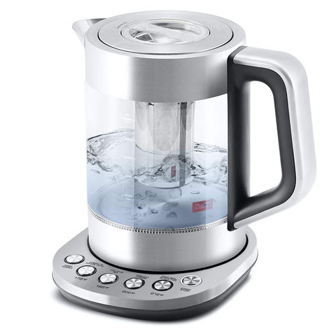 Buy Wholesale China 1.7l Stainless Steel Tea Kettle, Bpa-free Hot Water  Boiler With Led Light & Electric Kettle at USD 25