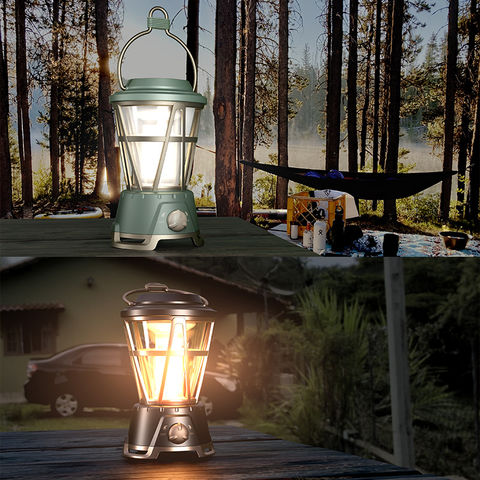 Buy Wholesale China Led Camping Light Usb Charging Hanging Hand Crank Lamp  For Emergency, Storms, Waterproof & Led Camping Lanterns at USD 2