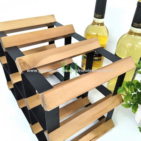 Casier à vin en bois, étagères à vin, rangement de vin, casier à 9 bouteilles, rangement horizontal