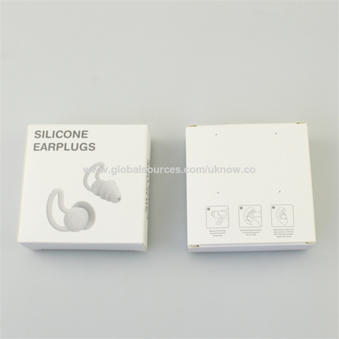 Bouchons d'oreille en silicone pour isolation phonique, protecteur