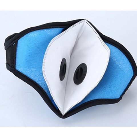 Dust Mask, Breathable Windproof Filter Half Face Mask With Hook