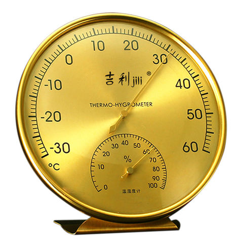 bimetal mechanical analog hanging oven thermometer