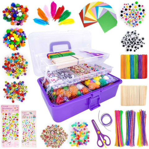 Buy Wholesale China Toddlers Over 3 Years Old All In One D. I. Y. Crafting  School Arts And Crafts Supplies & Kids Art Crafts Supplies at USD 3.62