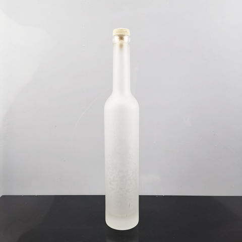 Garrafa de Vidro com Tampa para Vodka Whisky, Garrafa de Vidro de Alta Qualidade