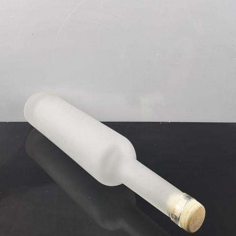 Garrafa de Vidro com Tampa para Vodka Whisky, Garrafa de Vidro de Alta Qualidade