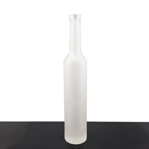 Garrafa de Vidro com Tampa para Vodka Whisky, Garrafa de Vidro de Alta Qualidade