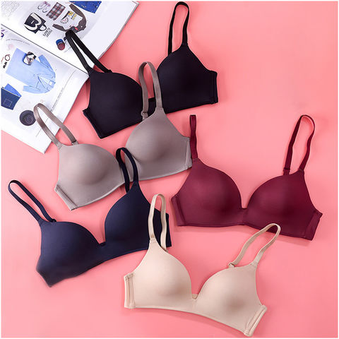 Bulk Buy China Wholesale Simple And Pure Color Push Up Girl Bra Wholesale  Women Underwear Sexy $1.88 from Shenzhen Qiju Communication Technology Co.,  Ltd.