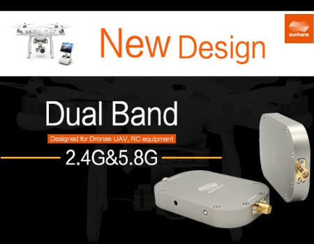 Repetidor Wifi Largo Alcance Sunhans Esunrc 3000mw 35dbm