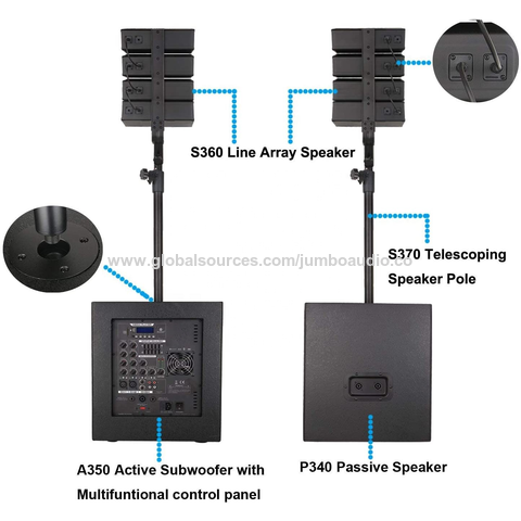 complete set professional audio karaoke speaker