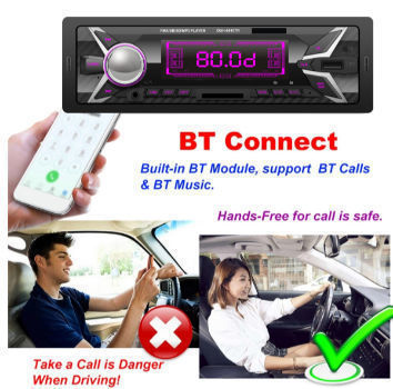 Car MP3 player Radio Stereo car accessory with BT FM RDS AUX IN REMOTE supplier