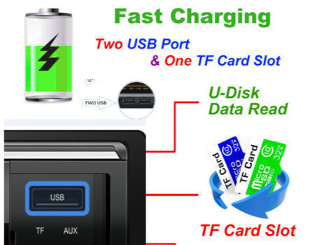 Car MP3 player Radio Stereo car accessory with BT FM RDS AUX IN REMOTE supplier