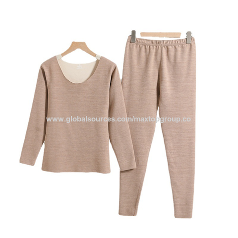 Ropa Interior Térmica Para Mujer - Camiseta De Manga Larga Ajustada | Transpirable Y Cálida Para Deporte E Invierno