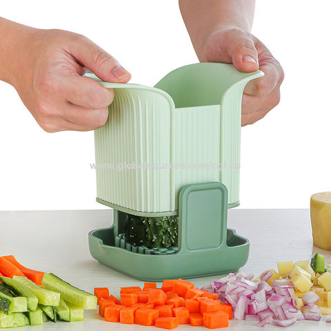 Hachoir multifonction Râpe à salade de fruits et légumes (vert)