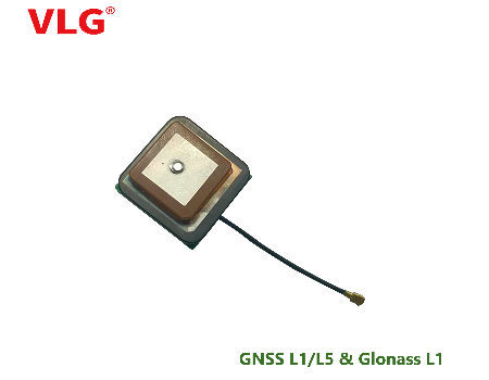 High precision GPS GLONASS active ceramic antenna 18dbi 25 × 25 ×11.9 mm supplier
