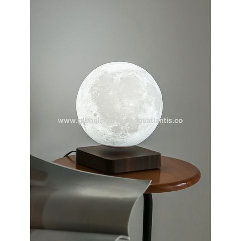 Buy Wholesale China Customylife Floating Moon Lamp Led Night Light 3d  Galaxy Magnetic Bedroom Decor 3 Colors,funny Gifts & 3d Moon Lamp Magnetic  Light at USD 52