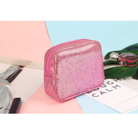 Fashion Girl Mini Bag Shiny Laser high quality PU Cosmetic Bag Make up Bag