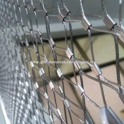 Source Filet de câble en acier inoxydable Original, Cage à oiseaux