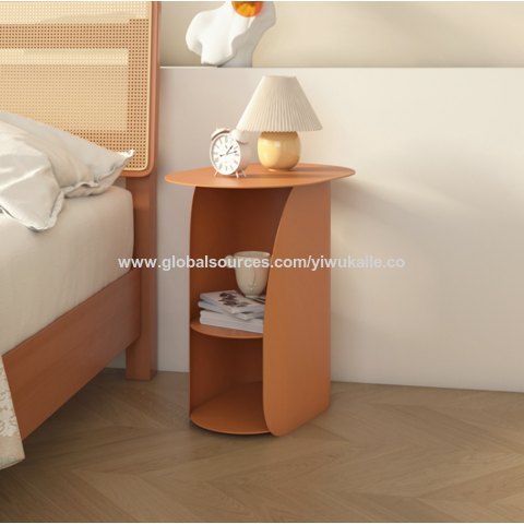 Buy Wholesale China Nightstands Scandinavian Style Nightstand Modern  Minimalist White Round Creative Small Cabinet & Modern Simple Storage  Cabinet at USD 20