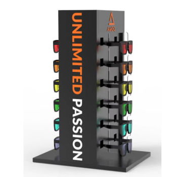 Présentoir à Lunettes, Présentoir à Lunettes, Présentoir à Lunettes De Soleil 5 Paires, étagère à Lunettes En Plastique, étagère à Lunettes, Support De Rangement (métal