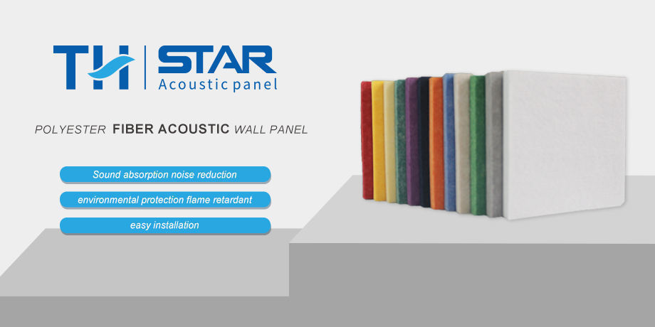 Panneaux acoustiques auto-adhésifs en fibre de polyester 2023