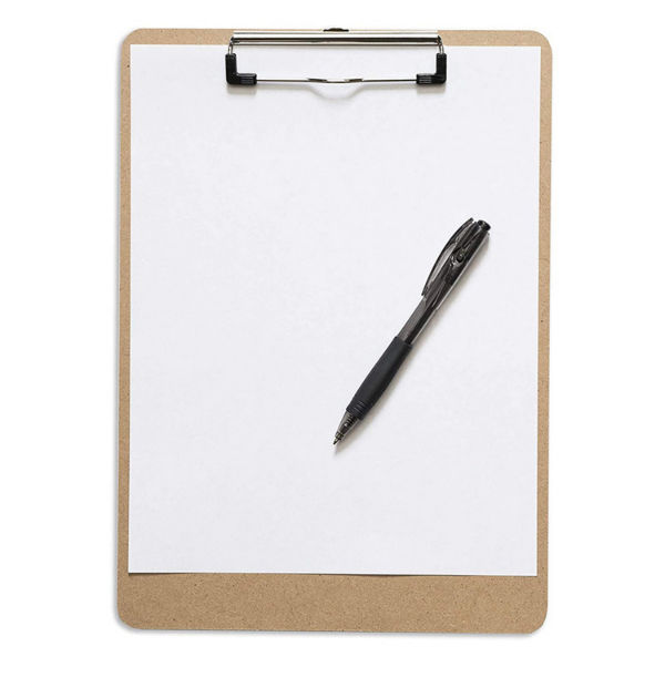 2 Pieces Metal Magnetic Clipboards with Pen Holder Aluminum Document Holder  Stainless Steel Board with Low Profile Letter Size Clipboards Magnetic
