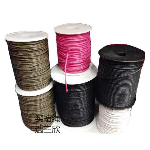 840d Nylon Hilo Polyester Waxed Thread for Leather Sewing - China