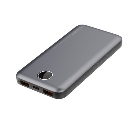 LDNIO P10 Nouveau Produit Batterie Externe avec Affichage Numérique, Charge Rapide 10000mAh, Chargeur Mobile Portable