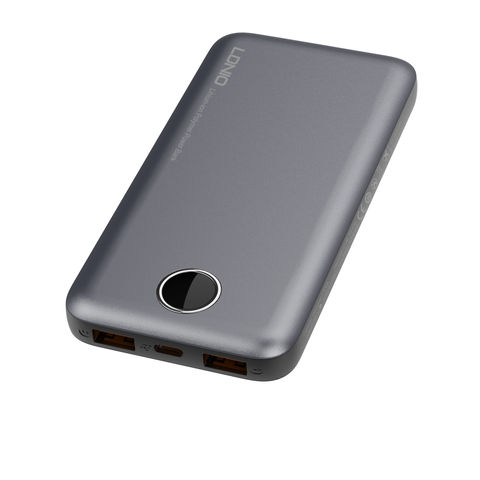 LDNIO P10 Nouveau Produit Batterie Externe avec Affichage Numérique, Charge Rapide 10000mAh, Chargeur Mobile Portable
