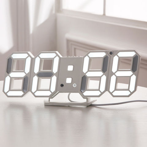 Digital Timer Clock Round Modern Design for Kitchen Work Study Workout -  Warmly Life