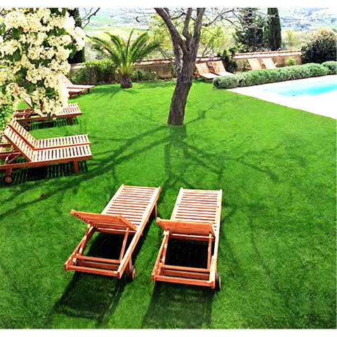 Tapis de pelouse synthétique aménagement naturel fausse pelouse synthétique  gazon artificiel - Chine Gazon artificiel et décoration de jardin prix