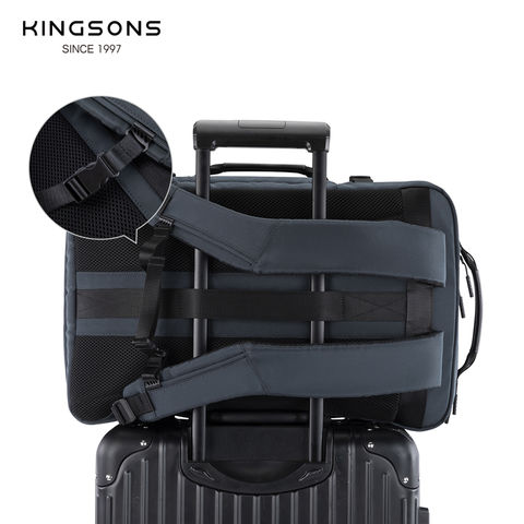 Kingsons Laptop Backpack, Upgraded Large Business Travel Computer Bag with  USB Charging Port Anti-Th…See more Kingsons Laptop Backpack, Upgraded Large