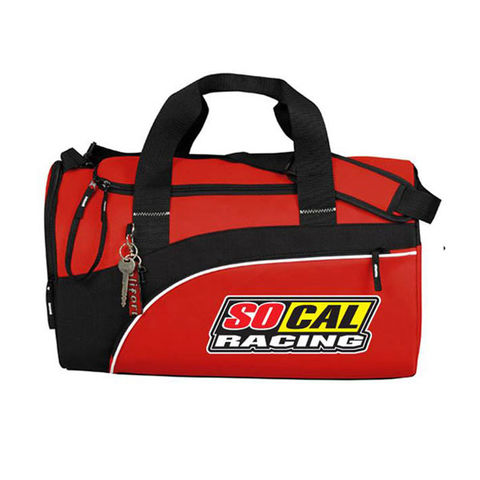 Black / Red / Pink High Quality Waterproof Nylon Sports Fitness Duffle Bag  at Best Price in Quanzhou