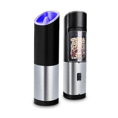 Pepper Mill Electric Herb Coffee Grinder Automatic Gravity