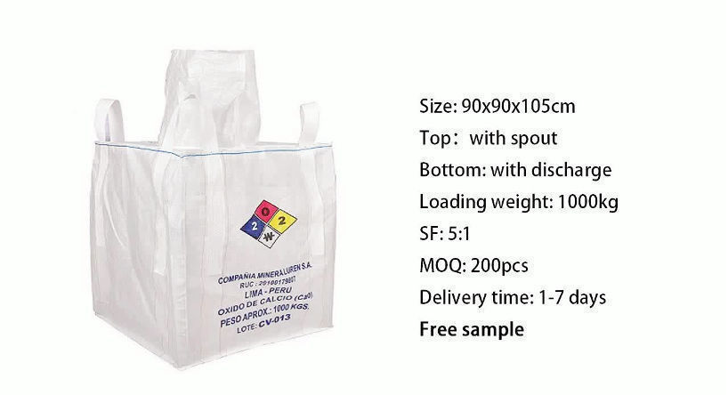 best one ton jumbo bag factory at good price in China