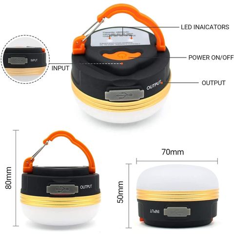 China Portable multifunctional Wildland Lamp LED rechargeable camping light  manufacturers and suppliers