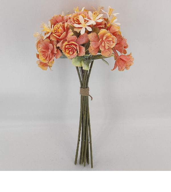 36cm artificial rose flower bouquet for pot, Valentine's day decor, wedding and home decor supplier
