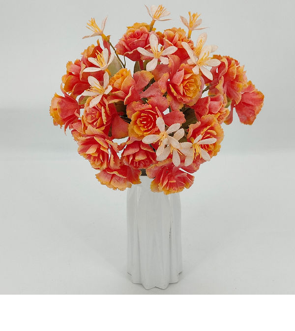 36cm artificial rose flower bouquet for pot, Valentine's day decor, wedding and home decor supplier