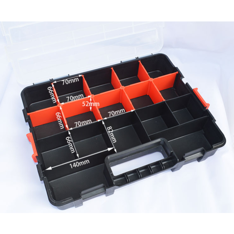 Buy Wholesale China Removable Plastic Dividers Tool Kit Double Side Storage  Tools Box Organizer For Hardware & Tool Box at USD 3.56