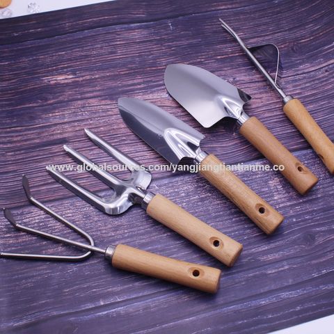 Buy Wholesale China 5pcs Stainless Steel Garden Tools Set With
