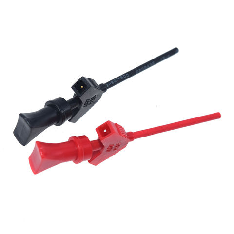Nuelead Red Black Mini Grabber Smd Ic Chip Jumper Multimeter
