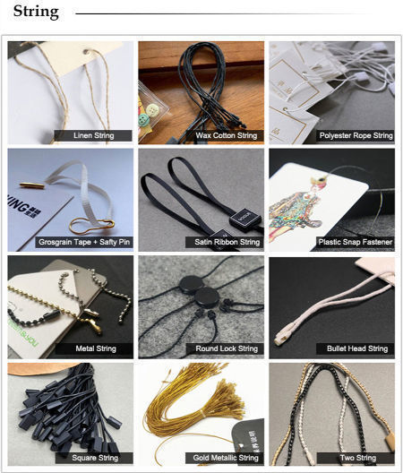 Hangtag String Bullet String Lock off white China Manufacturer