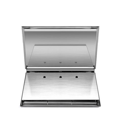 Tragbarer Holzkohlegrill für den Außenbereich, klappbar, kommerzieller Grill, Autogeschenk, Edelstahlgrill