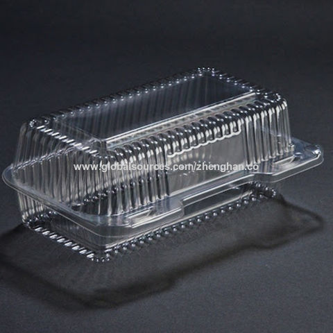 Buy Wholesale China Plastic Disposable Food Container, Clear Plastic Ps Food  Packaging Box For Dessert Bakery Packaging & Plastic Food Container at USD  0.04