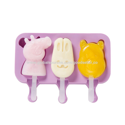 Ice Cube Tray with Animal Desig Prenguin Cute Ice Cube DIY Mould Pudding  Jelly Mold Tray Home DIY Cocktail