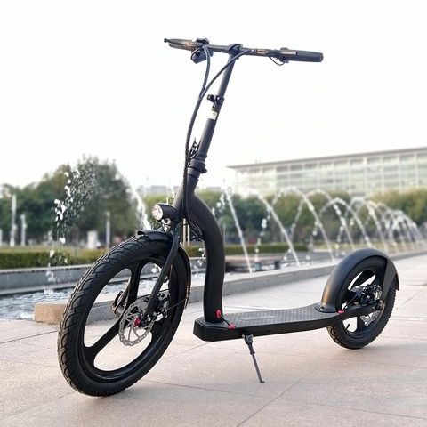 Compre Scooter Plegable Eléctrico Con Ruedas Grandes Con Motor