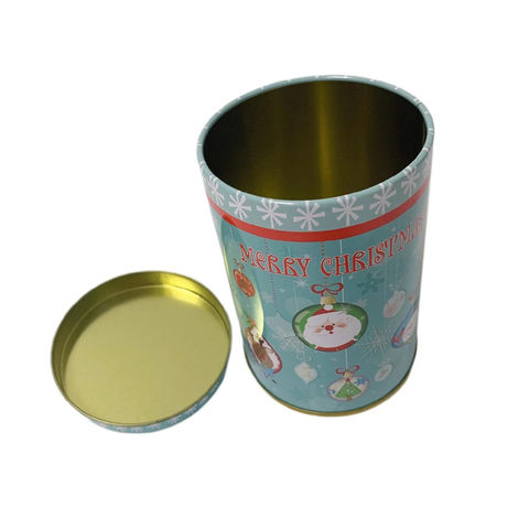 Buy Wholesale China Round Candy Tin Box Metal Chocolate Tin Can Christmas  Gift Tin Boxes Packaging Cookies Tin Box & Candy Box at USD 1