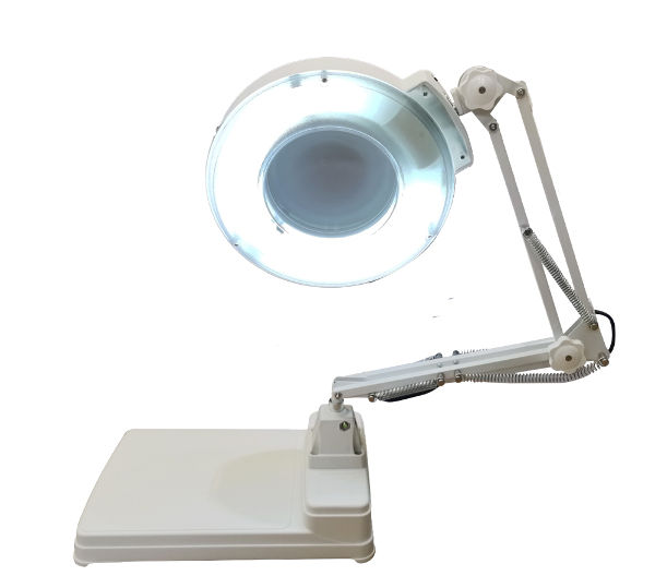 YAXUN YX188C Desktop Folding Magnifying Lamp Industrial Large Magnifying Glass For Repairing supplier